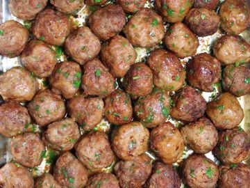 Fried meatballs