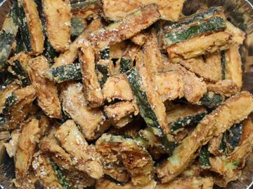 Fried zucchini