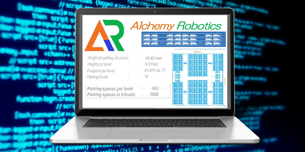 laptop screen, Alchemy Robotics