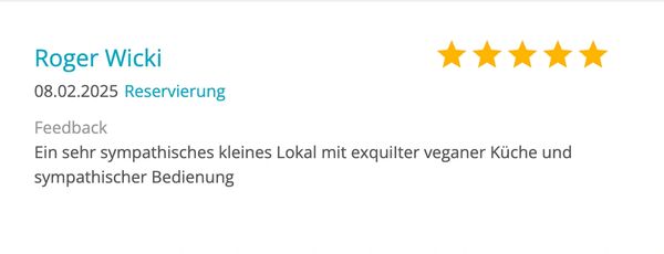 Gäste Feedback