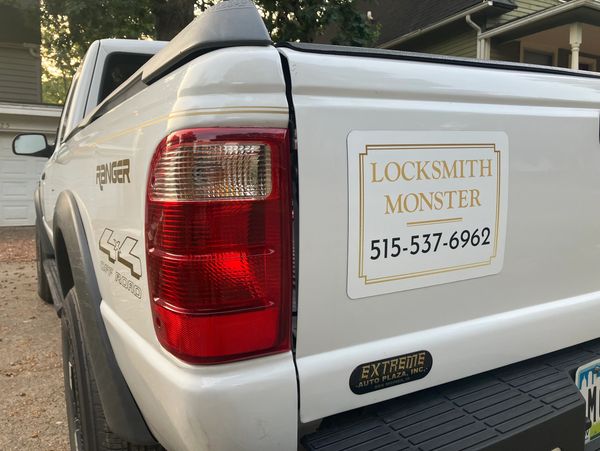 Locksmith Service Truck