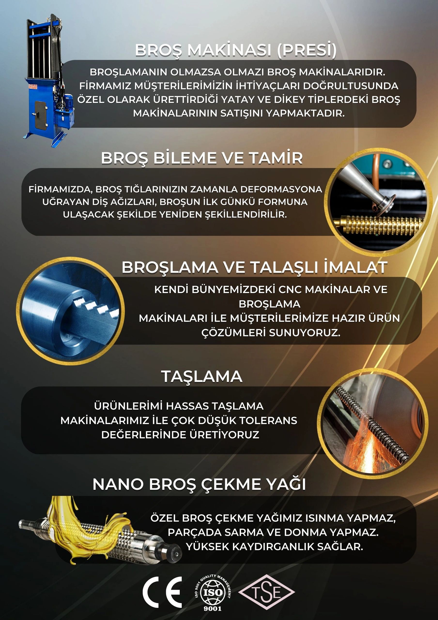 BROŞ TIĞLARI ÜRETİCİSİ ALTINSOY BROŞ TIĞI VE MAKİNE SANAYİ KARE BROŞ HELİS BROŞ ALTIKÖŞE BROŞ KAMA