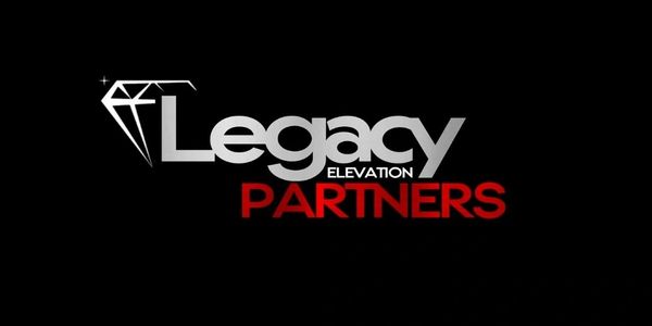 Logo of Legacy Elevation Partners with diamond graphic.