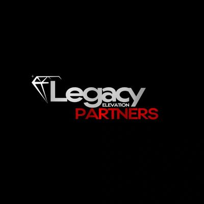 Logo of Legacy Elevation Partners with diamond graphic.