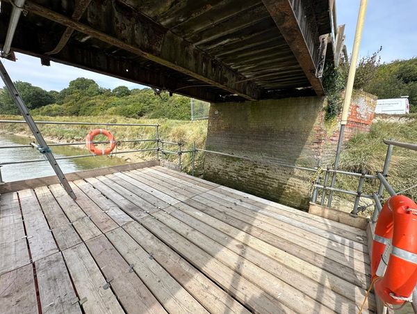 Scaffolding for bridge inspection & repairs in Alfriston , near Seaford, East sussex