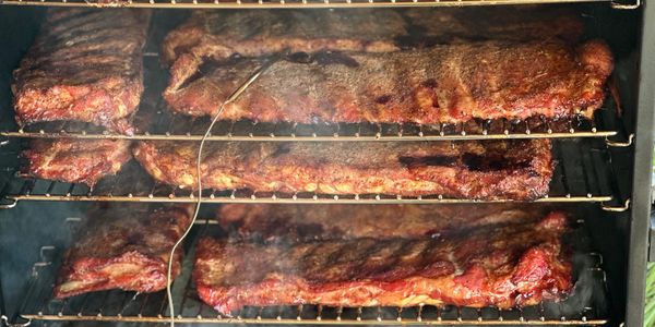 Tender, slightly sweet and fall off the bone Smoked Ribs