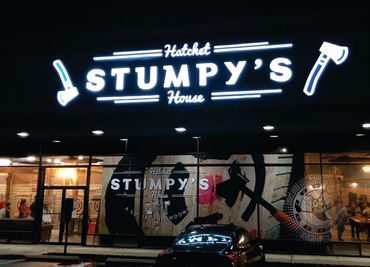 Front lit channel letters