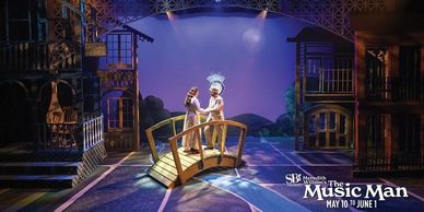 Music Man
Set Design + Scenic Paint
Storybook Theatre
March 2024.
Photos by Tim Nguyen
