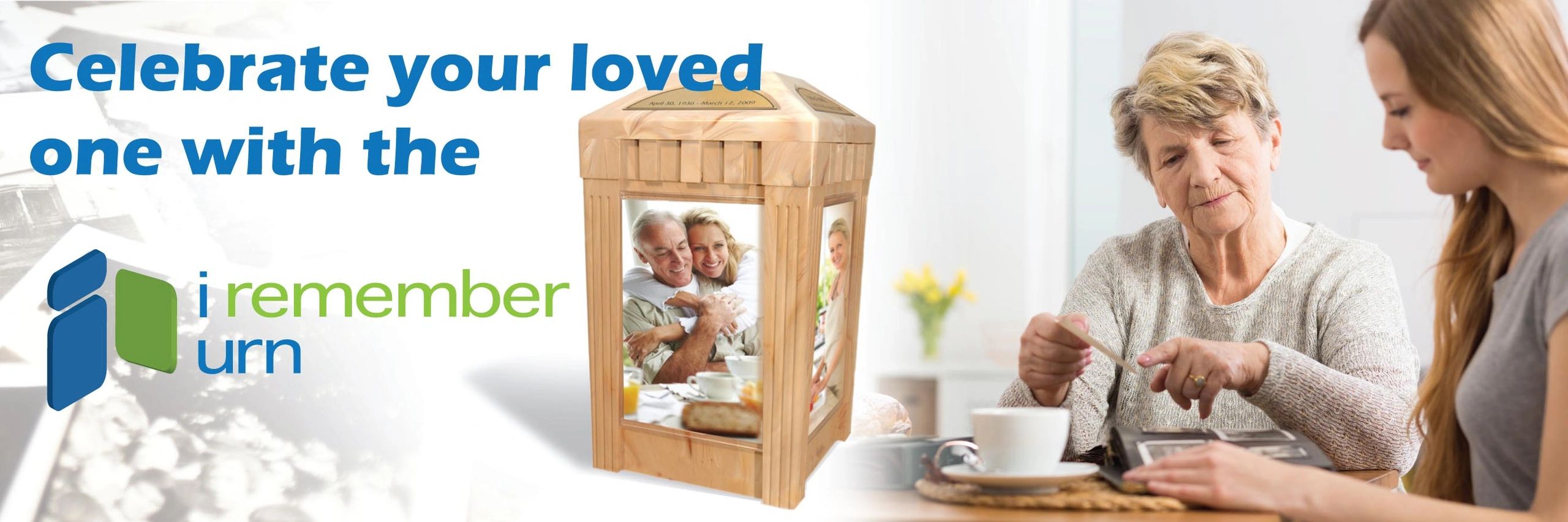 Celebrate your loved one with the I Remember Urn.
