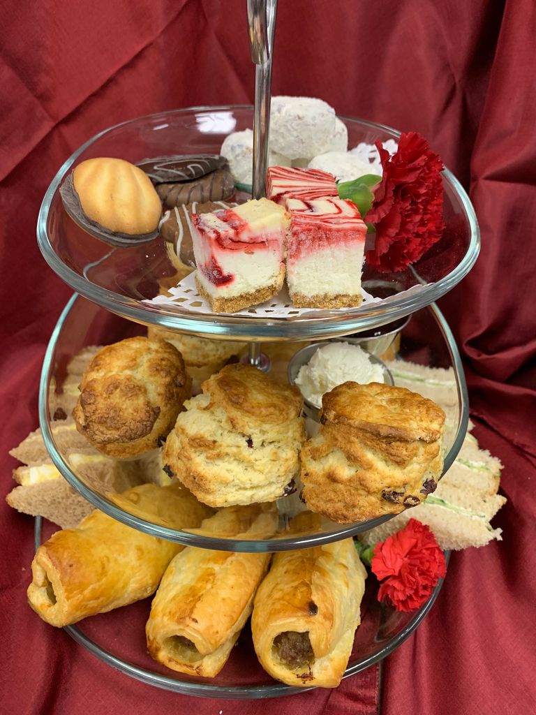 Christmas High Teas are TO GO only. Call 719-473-6659 to order Friday to Sunday until Christmas.
