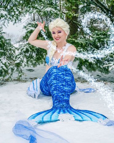Elsa as a mermaid