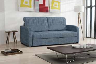 Ibiza sofabed sofa couch blue furniture living room bedroom 