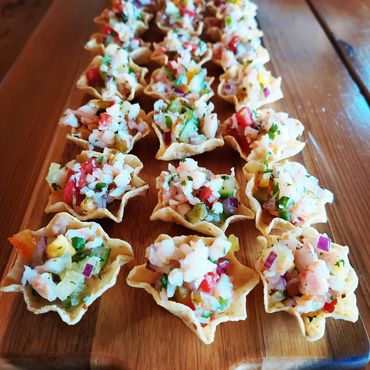 Prawn Ceviche tapas