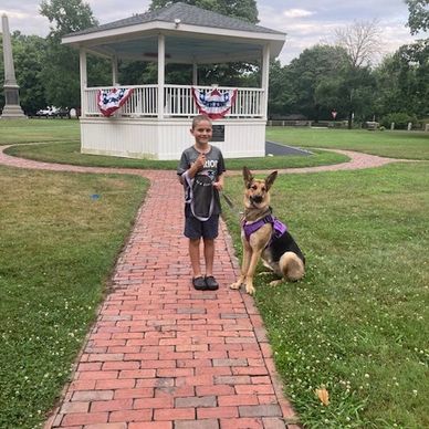 Children are a very important dynamic in the family Pack structure. We teach Children Dog Safety