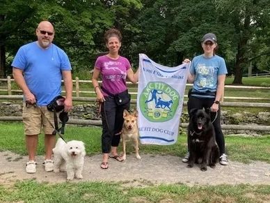 Our Official American Kennel Club Fit Dog Club loves being active