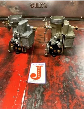 Vintage Jeeper Carburetors