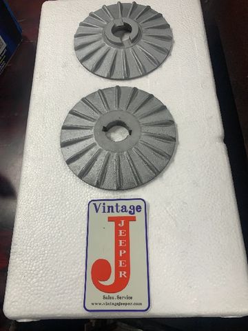 Vintage Jeeper parts.
