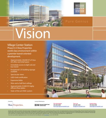 Email Design for Village Center Station