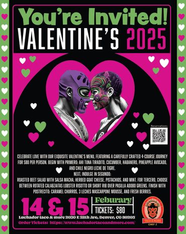 Poster for Valentine's Dinner
