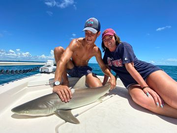 Summer shark fishing