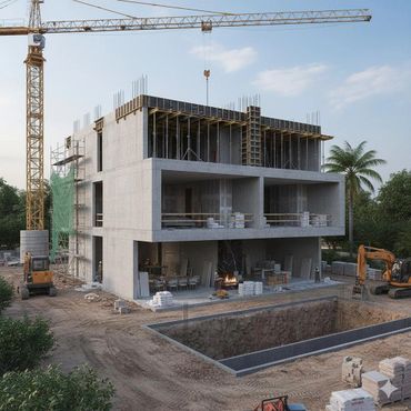 Villa projeinin yapım aşaması