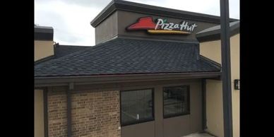 Commercial Roof at Pizza Hut!