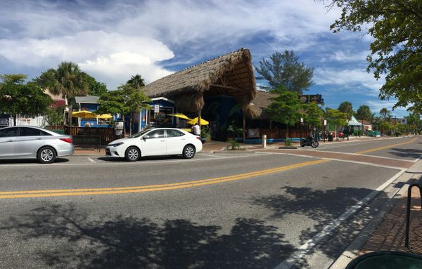 Street parking in Siesta Key Village