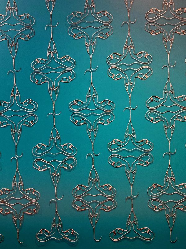 "danger of nostalgia in wallpaper form (in utero)” 
by Holly Ballard Martz