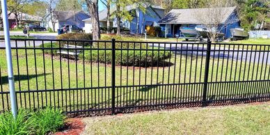 aluminum fence