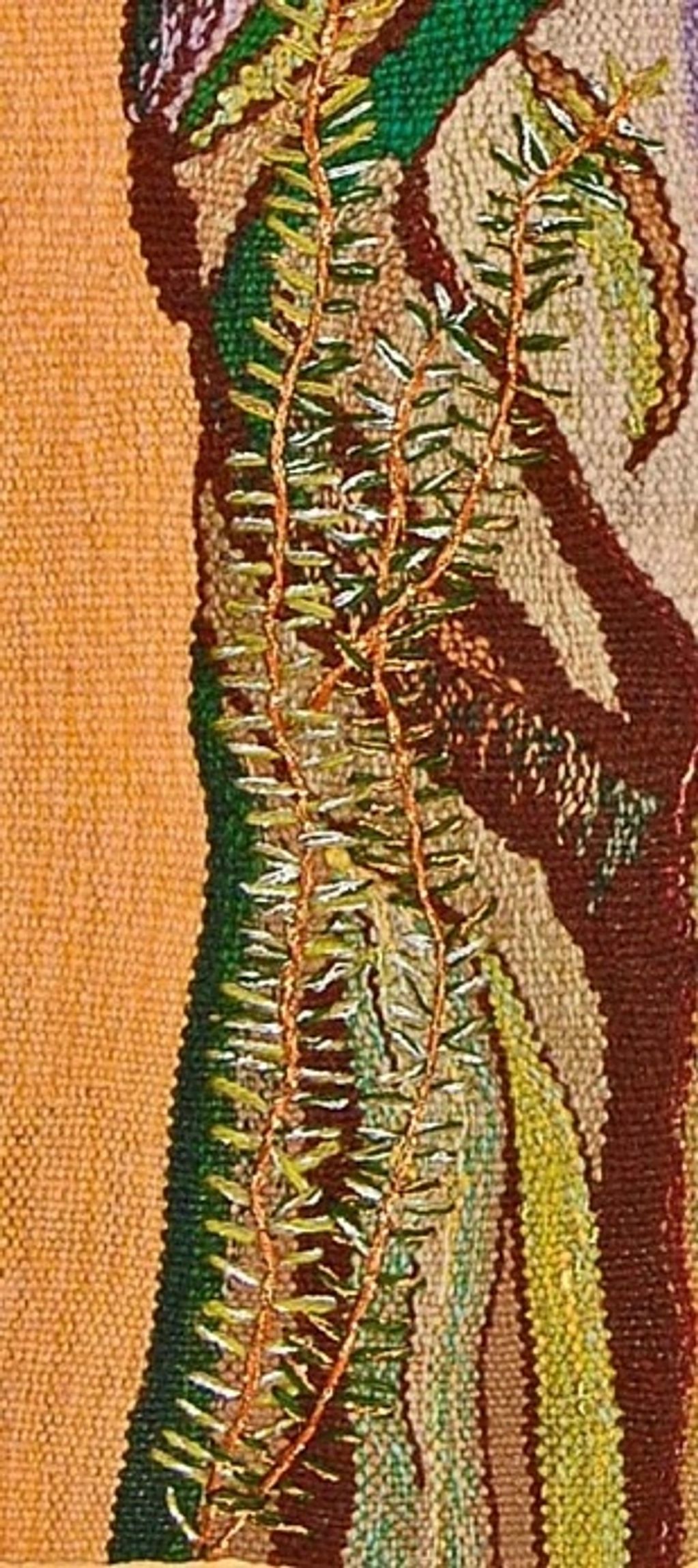 Tree trunk 2 
with embroidery