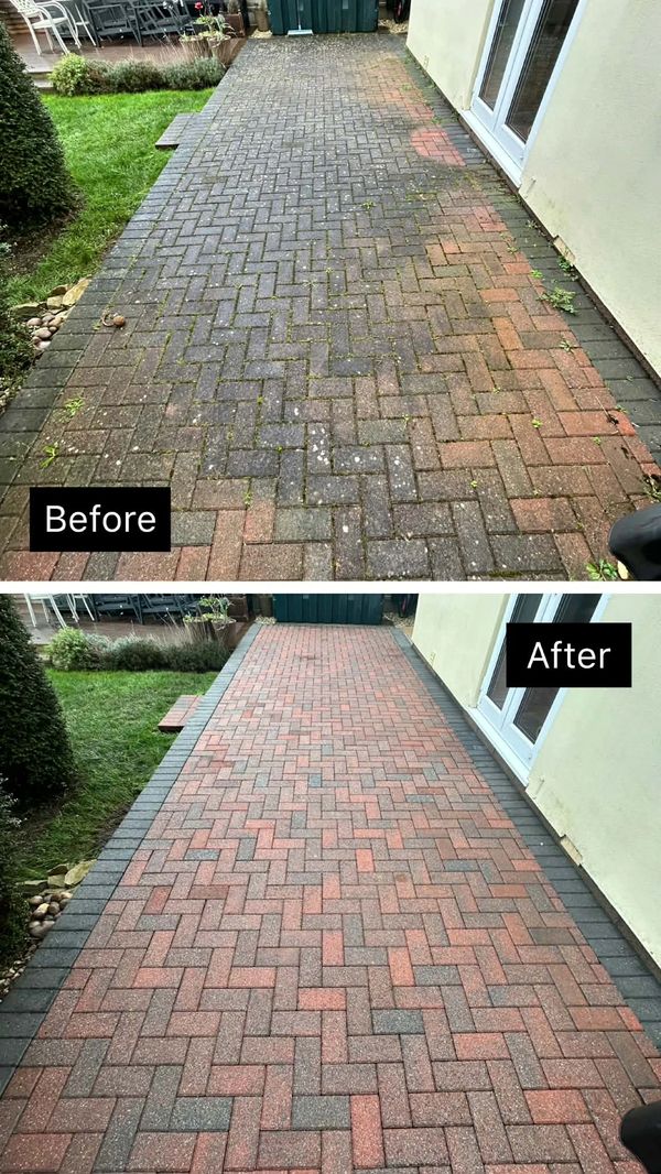 Patio pressure washing Taunton