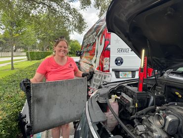 Veteran auto repair. Female owned business.