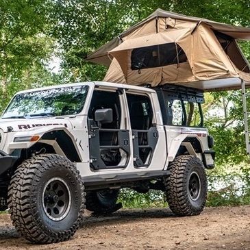 overlanding
bike racks
decked
roam adventure
rooftop tents
recovery
winches
