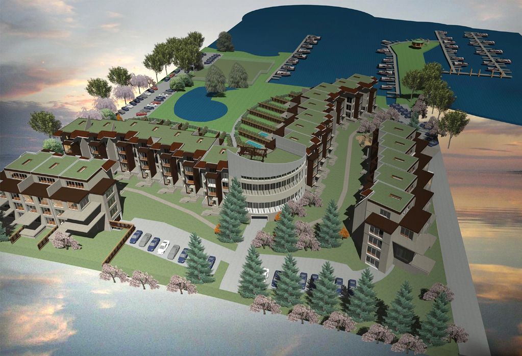 Plan soumis à la ville - Maisons de ville
Town houses project presented to the city