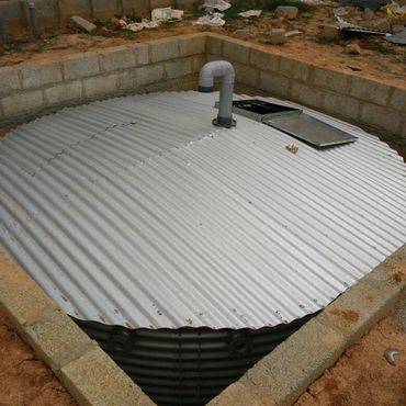 Underground Zincalume Tank