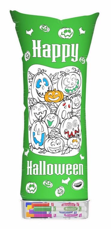Crayola Happy Halloween Color In Pop-Up Inflatable