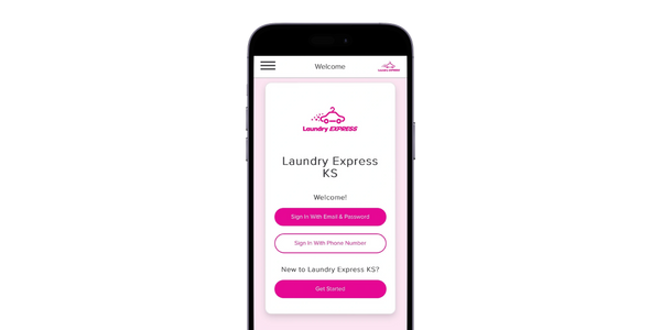 Laundry Express laundry delivery app for laundry service Wichita KS
