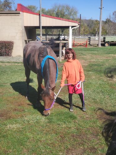 Sophie as Scooby Doo with her Velma, Caram