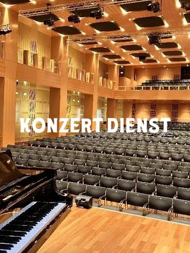 Konzert Dienst
Für das Konzert von der grossen Konzertsaal bis Hauskonzert