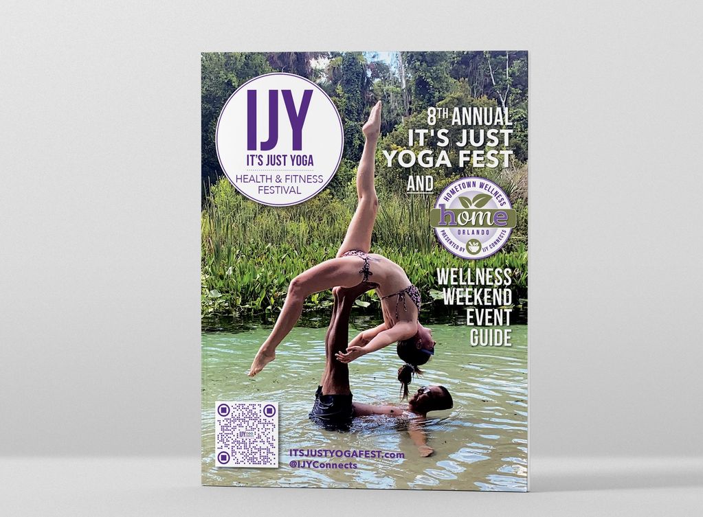Magazine Design for It's Just Yoga Magazine