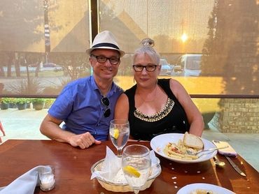 Date nights are a fun time to dress up. Celebrating the connection.