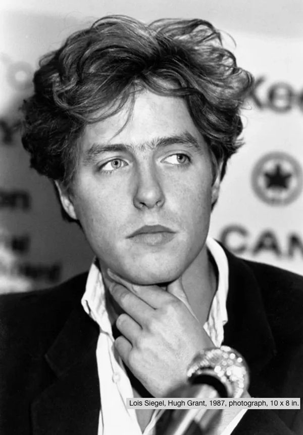 Portrait of actor Hugh Grant by Lois Siegel