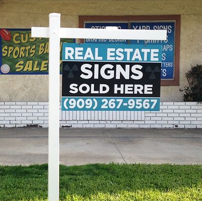 Real Estate Realtor signs in Meridian Idaho