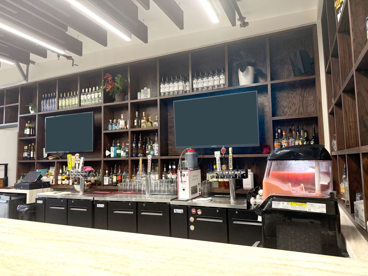 Pourhouse Rooftop Patio, Loveland Colorado Custom Cabinetry and Millwork