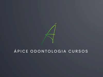 Logo with a green stylized 'A' and the text 'ÁPICE ODONTOLOGIA'.