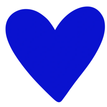 blue heart