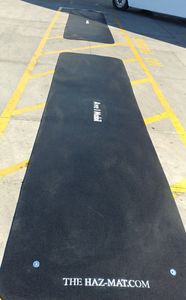 Extra Long Heavy Duty Gas Mats. 100 % Vulcanized Recycled Rubber. Made in the U.S.A. thehaz-mat.com