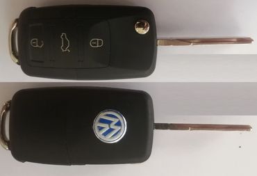 VW 3 Button Key Case