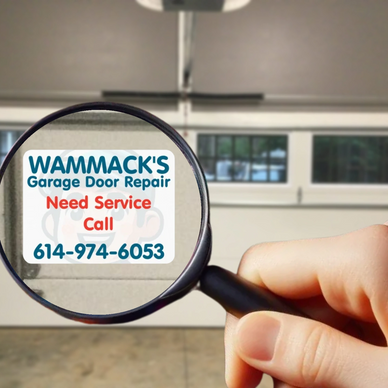 Wammack's Garage Door Repair Garage Door Sticker