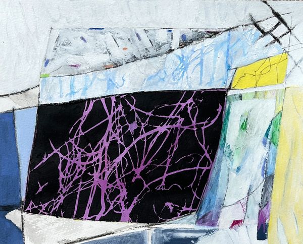 Lynn’s paintings are an exploration of relationships between nature, climate changes, environs and h